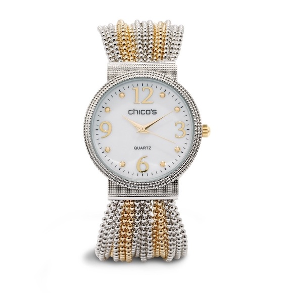 Chico's Accessories - ❤️❤️Chico’s Mesh Watch with Opalescent Face
